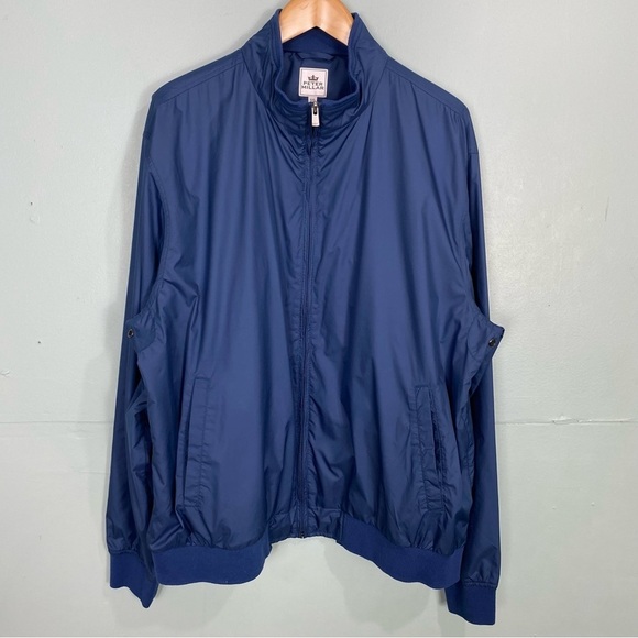 Peter‎ Millar Jacket Blue XXL Mens Zip Up - Picture 1 of 7